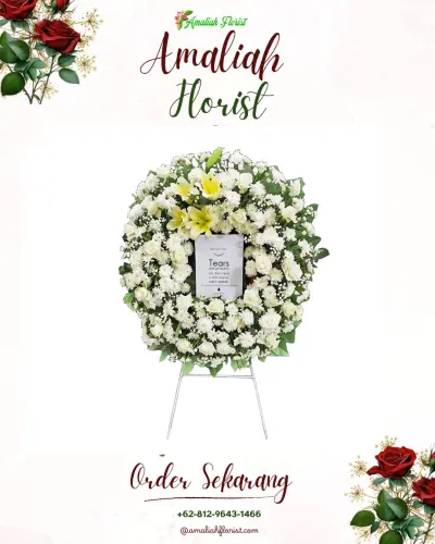 Krans Bunga Duka Cita di Pullman Bandung Grand Central